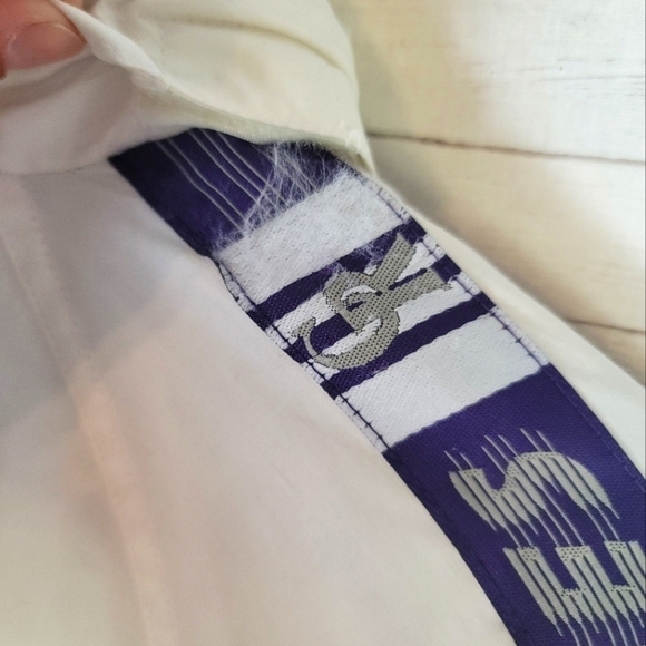 VINTAGE PRO PLAYER COLORADO ROCKIES WINDBREAKER FULL ZIP W HOOD, SZ MEDIUM - Picture 12 of 16